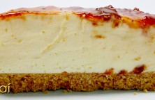 Cheesecake de morango que não vai ao forno